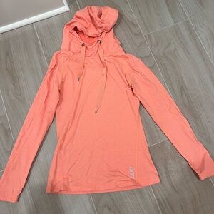 Lorna Jane Orange Athletic Hoodie
